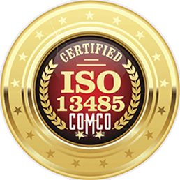 Certified ISO 13485 Comco
